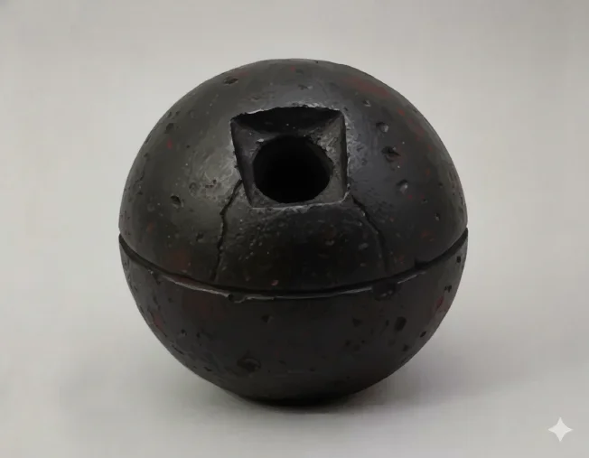 Vigeok-jincheon-roe, 
korean traditional weapon,
korean traditional grenade,